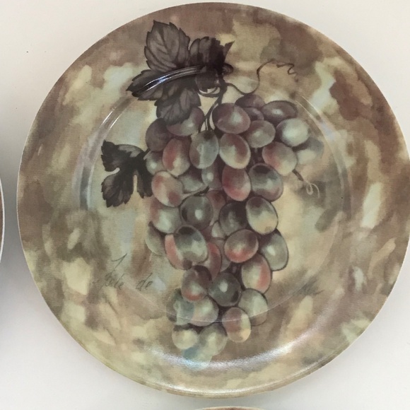 I. GODINGER & CO. Appetizer Plates Dessert Plates 7.5” Porcelain Set of 4 - Picture 5 of 13